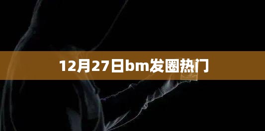 12月27日BM发圈引热议