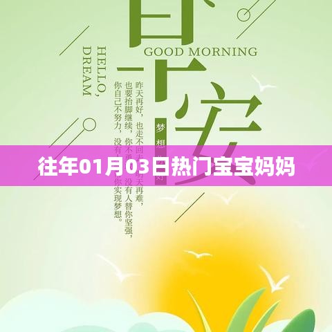 宝宝妈妈热门话题回顾，历年1月3日聚焦新生儿家庭