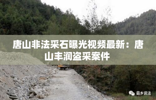 唐山非法采石曝光视频最新：唐山丰润盗采案件 