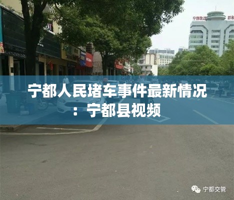 宁都人民堵车事件最新情况：宁都县视频 