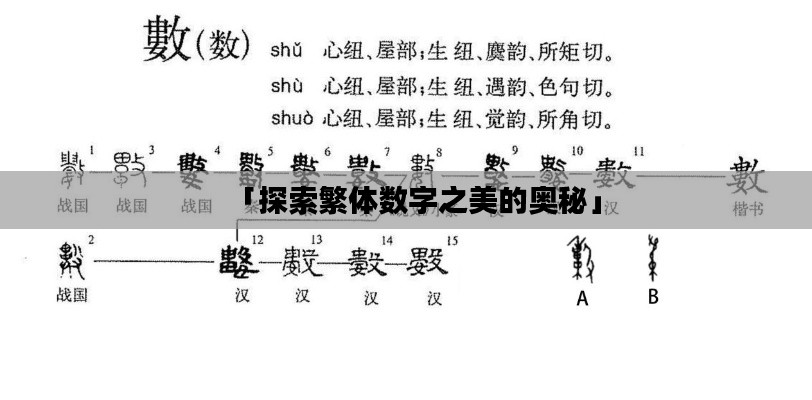 「探索繁体数字之美的奥秘」