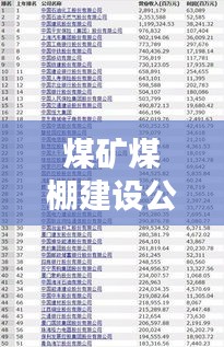 煤矿煤棚建设公司权威排名榜单揭晓！