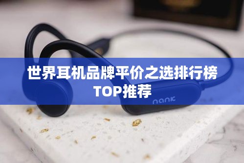 世界耳机品牌平价之选排行榜TOP推荐