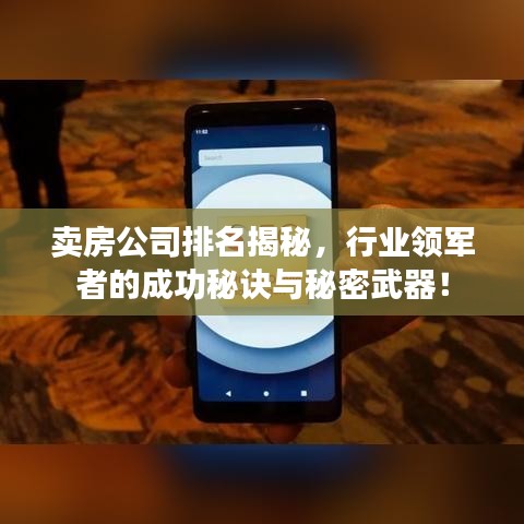 卖房公司排名揭秘，行业领军者的成功秘诀与秘密武器！