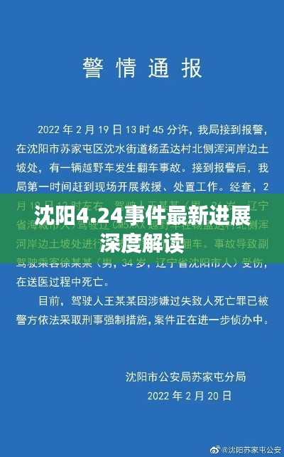 沈阳4.24事件最新进展深度解读