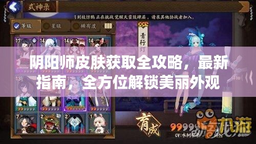 阴阳师皮肤获取全攻略，最新指南，全方位解锁美丽外观