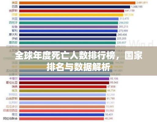 全球年度死亡人数排行榜，国家排名与数据解析