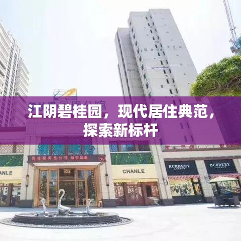 江阴碧桂园，现代居住典范，探索新标杆